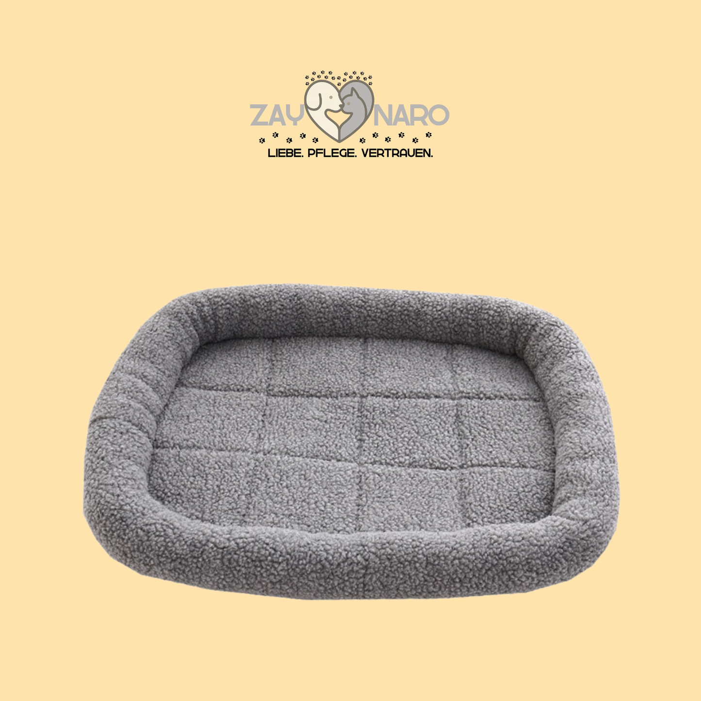 Kuscheliges Fleece-Bett für Ihre Haustiere