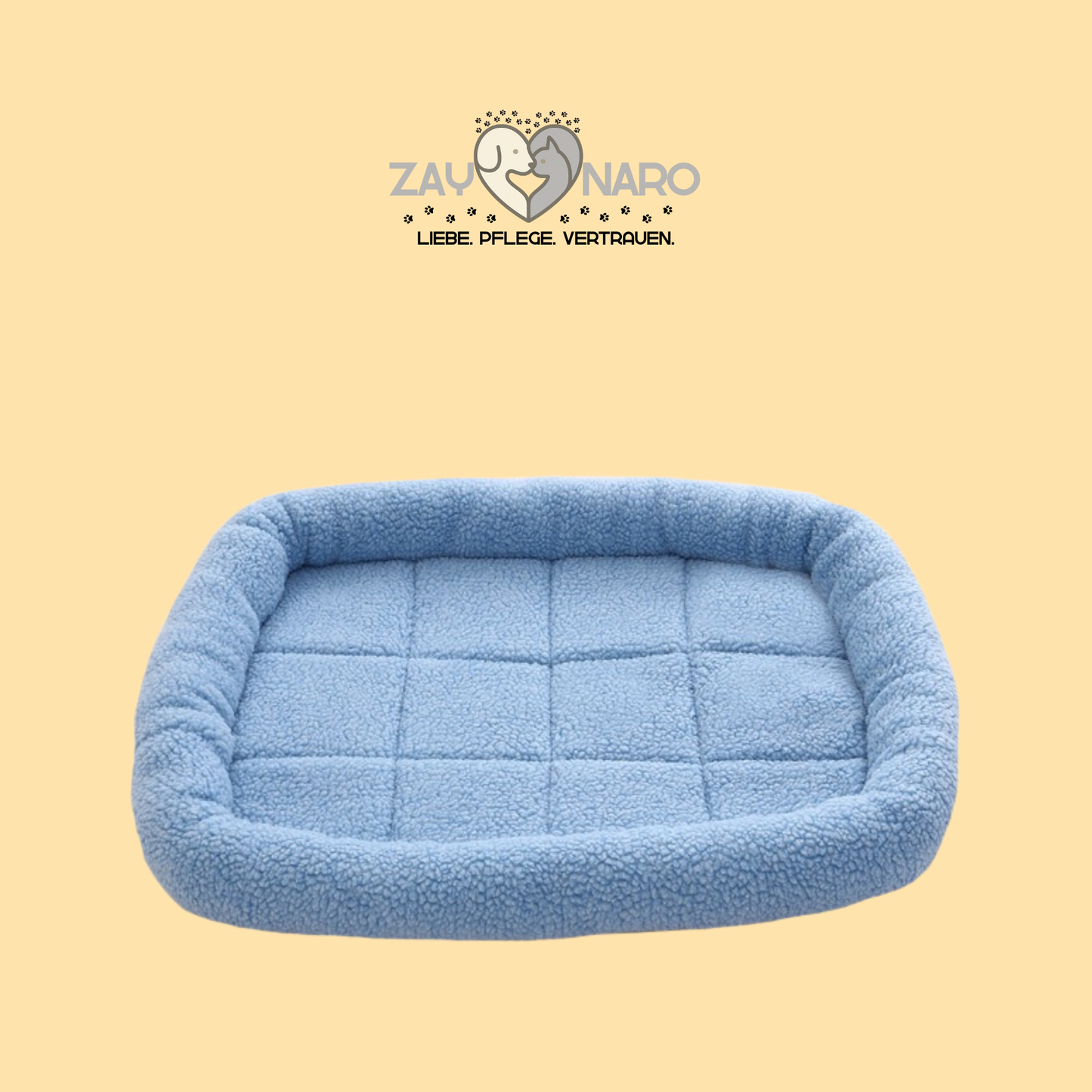 Kuscheliges Fleece-Bett für Ihre Haustiere