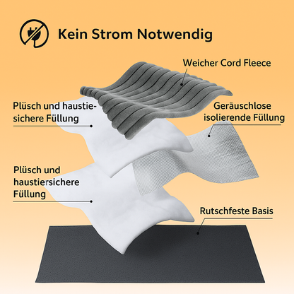 Selbstwärmendes Haustierbett